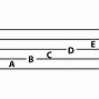 Image result for Treble Clef Space Notes