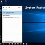 Image result for System Restore to Earlier Time