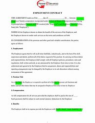 Image result for Contract for Work