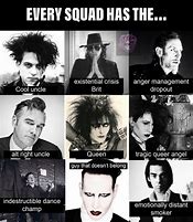 Image result for Goth Music Memes
