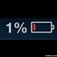 Image result for iPhone 1 Percent Battery