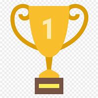 Image result for Trophy with Number 2 Vector