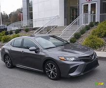 Image result for 2018 Toyota Camry SE Grey Totalled