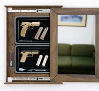 Image result for Mirror Gun Safe Furniture
