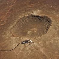 Image result for Binary Asteroid Impact Crater