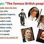 Image result for Famous British People