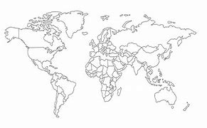 Image result for World Map with White Background