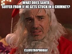 Image result for Santa in a Barber Chair Meme