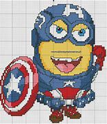 Image result for Funny Cartoon Pixel Art Minion