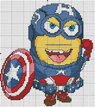 Image result for Pixel Minion Art Grid People