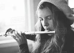 Image result for Anime Girl Playing Flute