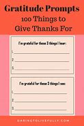 Image result for Gratitude Prompts