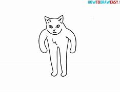 Image result for Meme Cat Drawing