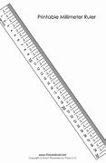 Image result for Measurement Ruler Printable Free