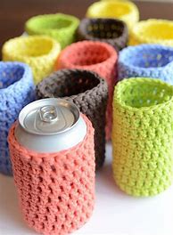 Image result for Coffee Cup Cozies Free Pattern Crochet