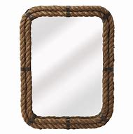 Image result for Rectangle Rope Mirror