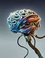Image result for Robot Human Brain Concept Art
