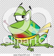 Image result for Sick Frog Clip Art