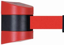 Image result for Retractable Belt Barrier Red