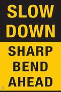 Image result for Slow Down for a Sharp Rise in the Highway Road Sign