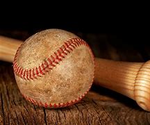 Image result for Picture of an Old Red Baseball Bat