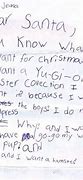 Image result for Funny Santa Notes From Kids