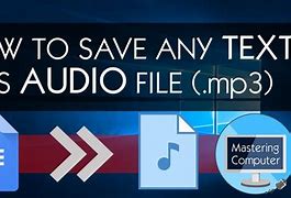 Image result for How Do You Save Sounds On Your Computer