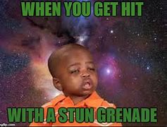 Image result for When You Get Hit with a Stun Gun Meme