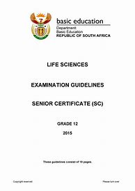 Image result for life sciences grade 12 examination paper