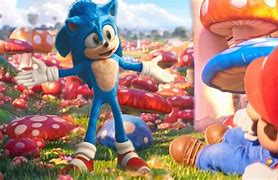 Image result for Mario Abd Sonic Movie Meme