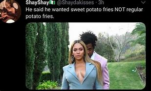 Image result for Jay-Z Beyoncé Fromt Row Meme