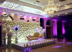 Image result for White Flower Wall Wedding