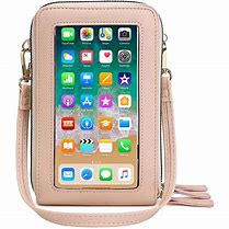 Image result for Cell Phone Purse with Touch Window