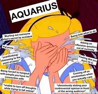 Image result for Aquarius Apology Meme