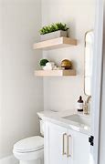 Image result for Oak Bathroom Shelves