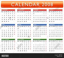 Image result for 2008 Calendar with Birth Star