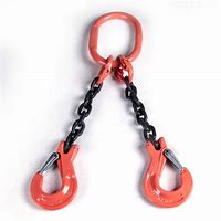 Image result for 3In Double Leg Web Sling with J Hook