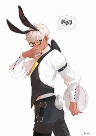 Image result for Anime Boy Full Body Bunny Suit