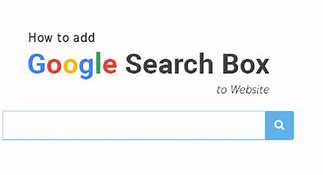 Image result for Google Search Box for Website
