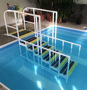 Image result for Pool Steps for Inground Pool