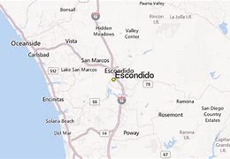 Image result for Map of Escondido CA Area