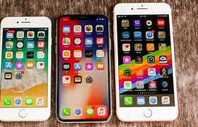 Image result for iPhone 10 vs 8 Size
