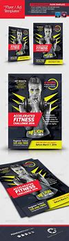 Image result for Fitness Challenge Flyer Template