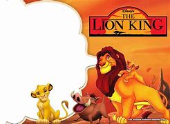 Image result for Lion King Birthday Invitation Templates