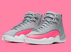 Image result for Pink Jordan Girl 12s