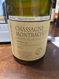 Pierre Yves Colin Morey Chassagne Montrachet Abbaye Morgeot Cuvee Clement Emma に対する画像結果