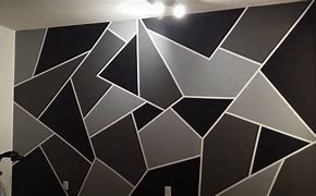 Image result for Geometric Painted Wall Designs
