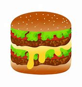 Image result for Dessin Nourriture Burger Realiste