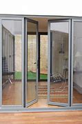 Image result for Frameless Glass Slide Swing Doors