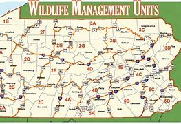 Image result for PA Hunting Area Map